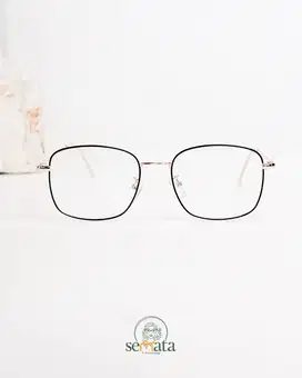 Semata Eyewear - Kacamata Kotak Besi Elegan Gaya Korea - BHADRA 03