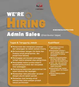 Admin sales online