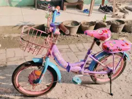sepeda mini uk 16 masih bagus kokoh