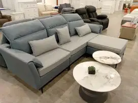 Kredit Sofa L Dp0% Bunga 0% free 1x cicilan
