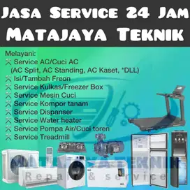 Service ac bongkar pasang ac kulkas treadmil mesin cuci kompor tanam
