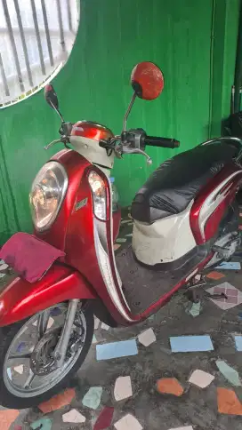 Scoopy FI B DKI jkt Timur ex-kantin kantor ful ori mesin oke siap gaz