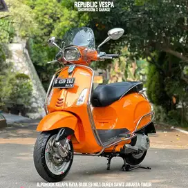 JUAL CEPET Piaggio Vespa SPRINT 150 3V Th 2016 WARNA ORANGE