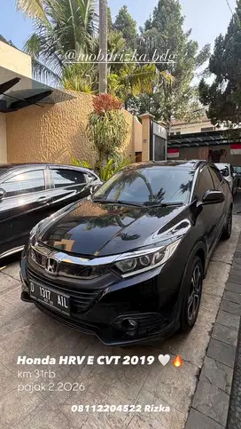 honda hrv e cvt 2019