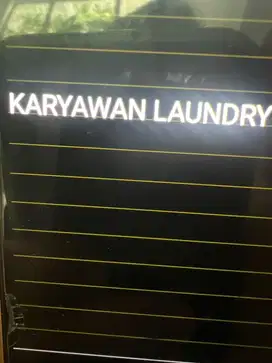 Karyawan Laundry