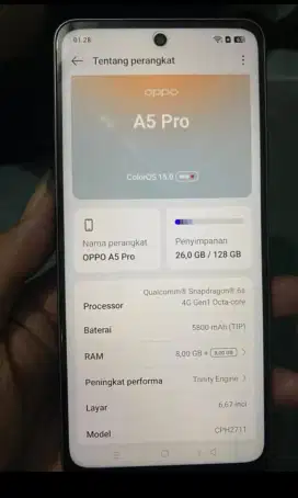 Oppo A5 Pro Brown Mocca 8/128gb