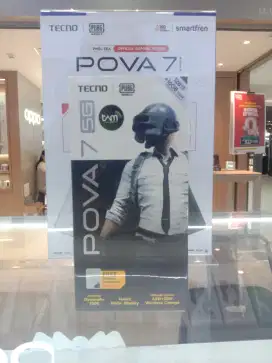 POVA 7 5G BARANG BARU
GARANSI RESMI 13 BULAN
SEGEL FRESH, NO REPACK