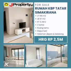 JUAL BU RUMAH SIMAKIRANA KBP JARANG ADA MURAH!!