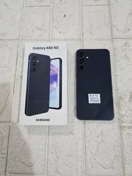 Samsung A55 5G 8/256gb Lengkap Mulus Normal