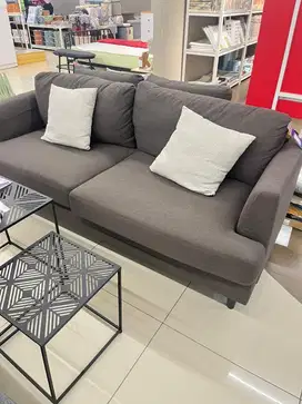 PROMO LEONA SOFA 3 SEATER BROWN