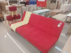 Sofabed bahan beludru