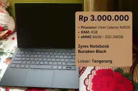 Jual laptop.baru pke 6 bulan.lengkap SMA dus dusnya