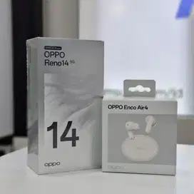 Oppo reno14 5G pembelian Hari ini bonus Enco Air4