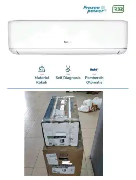 AC GREE 1 PK LOW WATT pemakaian hampir seperti baru, kondisi 99%
