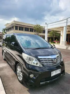 Alphard S 2011 Hitam Mulus
