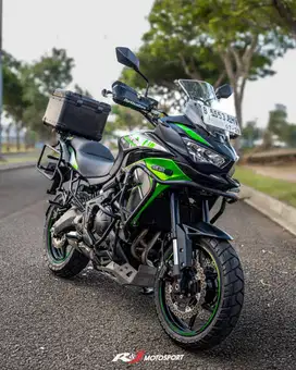 (Full Paper) Kawasaki Versys 650 Nik 2024 Warna Hitam KM 7.000