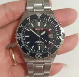 Seiko kinetik ska013p1 original bekas bagus normal semua siap pakai
