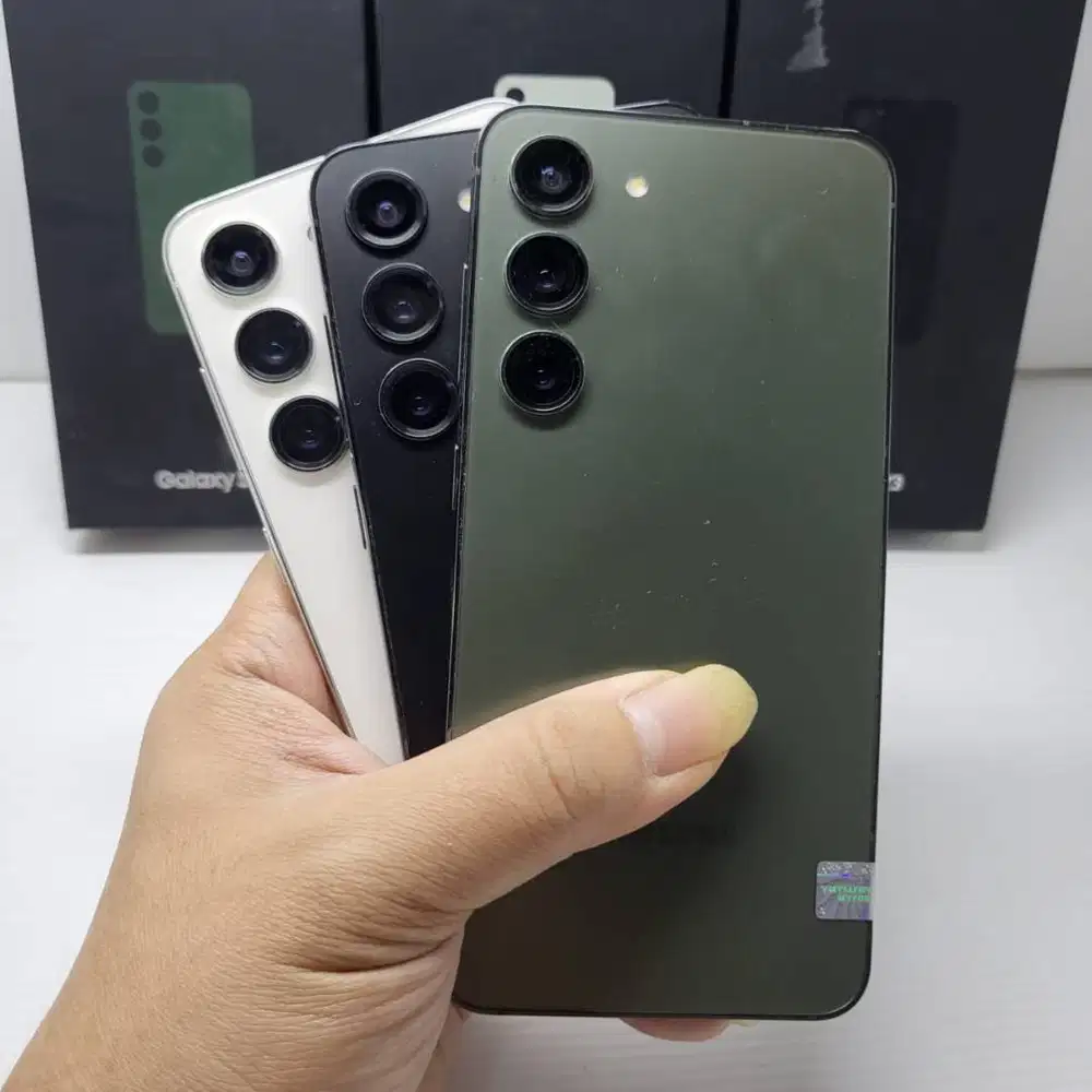 BARU MASUK MULUS MULUS FULLSET SAMSUNG GALAXY S23 5G 8/128 EX SEIN NO