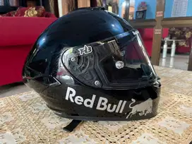 NHK Mark-1 Double Visor Stiker Redbull