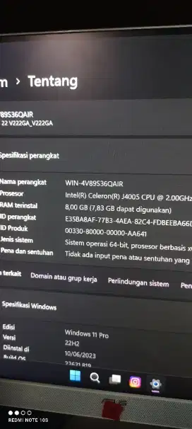 Asus AIO PC V222G