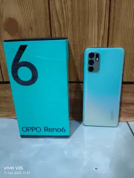 Oppo Reno 6 NFC 8+4/128 original resmi oppo Indonesia