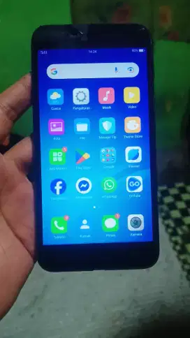 Oppo A71 4G 2/16 layar 5.2 inchi retak normal