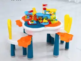 jual murah bagus mainan meja lego kursi anak balita