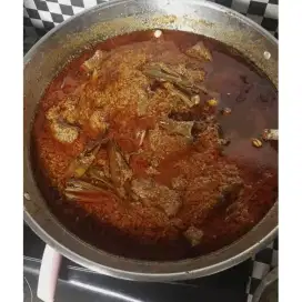 Rendang daging sapi