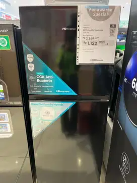 KULKAS HISENSE 2DOOR 223LTR