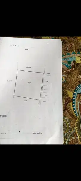 Dijual Lahan luas 83 are (8300m2)