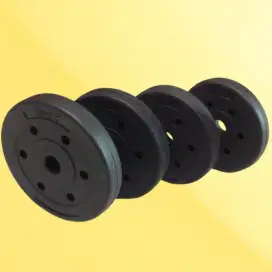 Plat Dumbbell / Barbell PVC | Plate Dumbel Barbel 1,25kg - 2,5kg