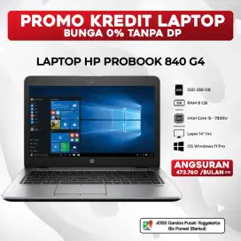 BISA KREDIT LAPTOP HP PROBOOK 840 G4 INTEL CORE I5