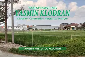 Kavling Klodran, 4,7 Jt-an/m, 9 Menit RS JIH Solo