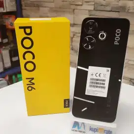 Poco M6 8/256 Garansi 12 bulan