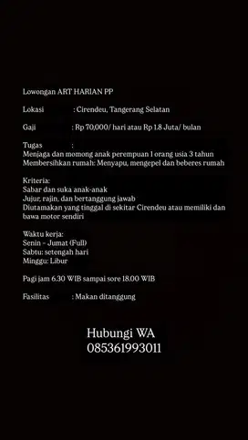 ART HARIAN PP MOMONG ANAK