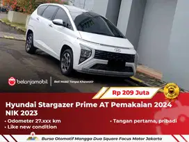 [ GARANSI 1TH ] Hyundai Stargazer Prime AT Putih 2023/2024