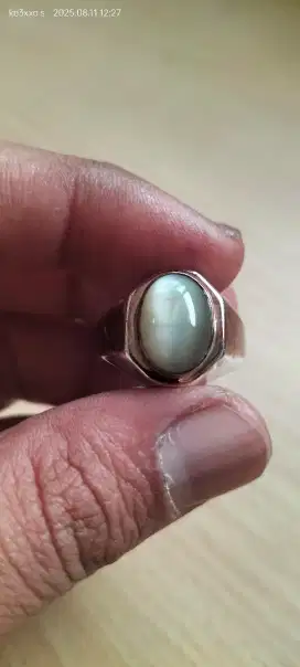 Cat eye Yunan Ring Perak Swasa