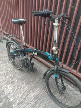 dijual sepeda lipat ukrn 20 normal tgl goes 6sped