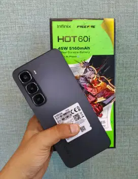 Infinix Hot 60i 8/256 Lengkap Fullset Mulus Nominus On Juli 2026