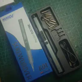 Obeng screwdriver elektrik wireless tanpa colok second
