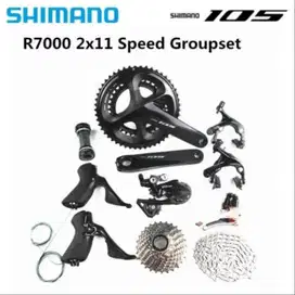 [Pre-Loved] Groupset Shimano 105 R7000 Road Bike Rim Brake - FULL SET