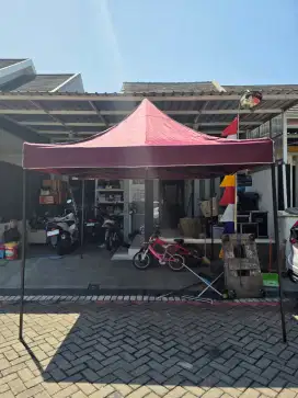 tenda lipat 3x3 soleil original bagus