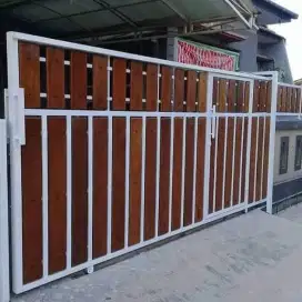 Pagar grc minimalis