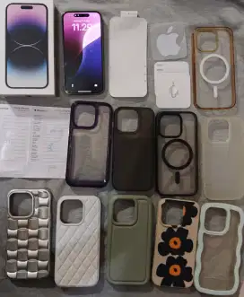 Iphone 14 pro 128 iBox lengkap pemakaian pribadi