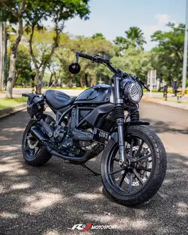 (Full Paper) Ducati Scrambler 400 Nik 2017 Knalpot Termignoni Shock