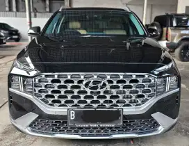 Baru 26rban Km Hyundai Santa Fe 2.2 Signature AT Diesel 2021 Like New