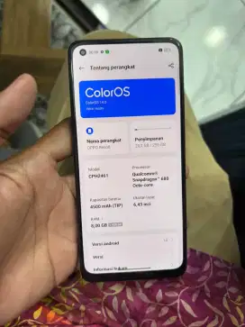 Oppo Reno 8+8/256 rwsmi lngkp msih bgus no minus TT masuk