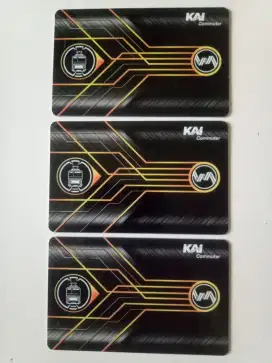 Jual.3 kartu Commuterline ada saldonya. Kondisi baru