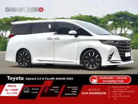Toyota Alphard 2.5 G
Facelift (AGH40) 2024