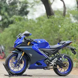 YAMAHA YZF R15 V4 BIRU 2021 KM 13K PAJAK PANJANG SUPER GRES